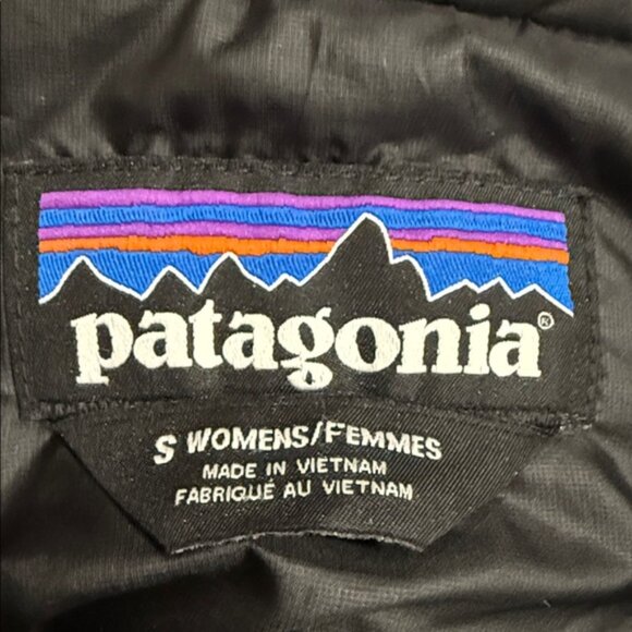 Women's Patagonia Black Nano Puff Puffer Jacket Size Small - Picture 6 of 8